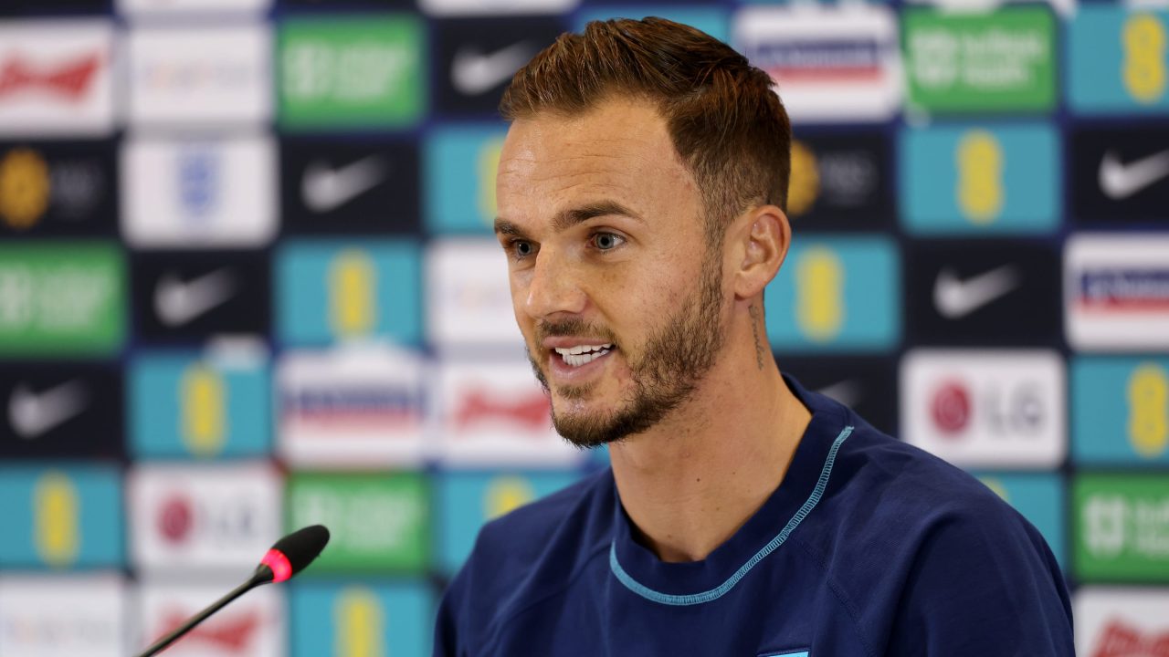 England remain concerned about James Maddison's fitness ahead of World Cup opener