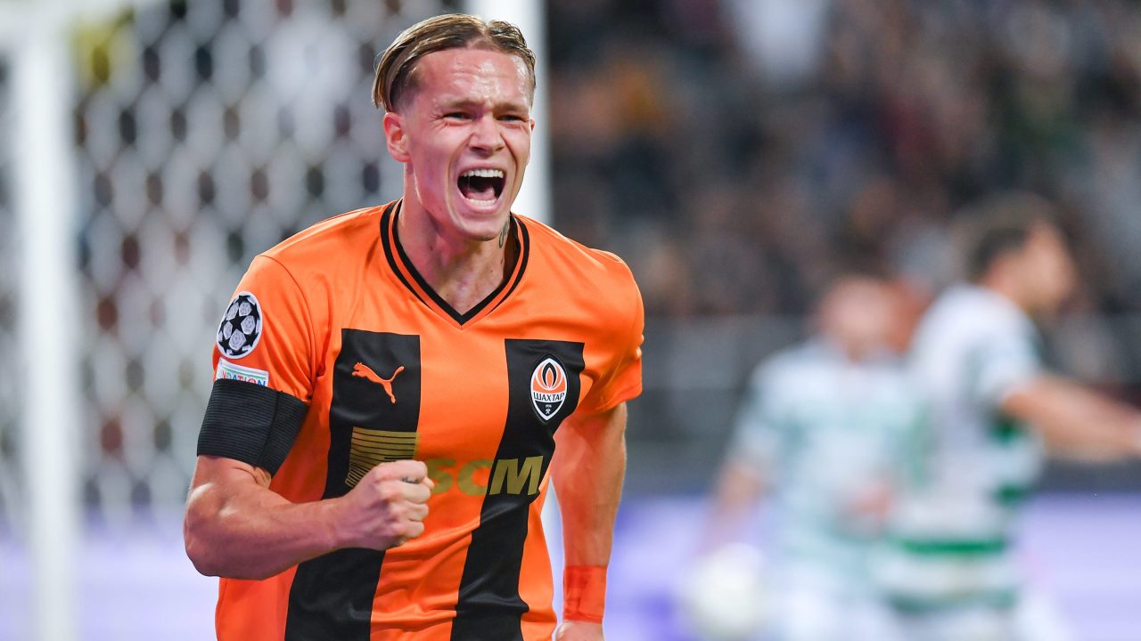 Mykhaylo Mudryk reiterates Arsenal desire on return to Shakhtar Donetsk training