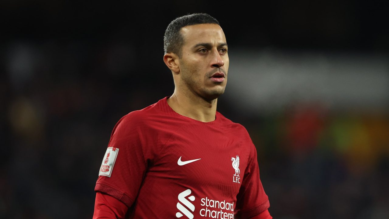 Thiago Alcantara makes painful admission about Liverpool struggles