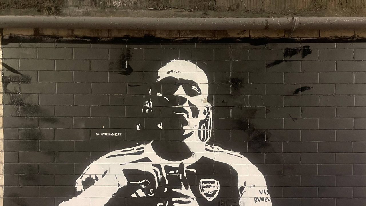 Eberechi Eze mural appears outside Emirates Stadium ahead of Arsenal move