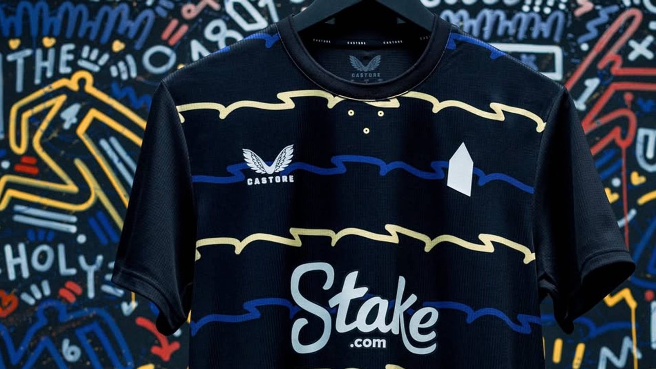 Everton’s River Mersey-inspired 2025/26 third kit has unique feature