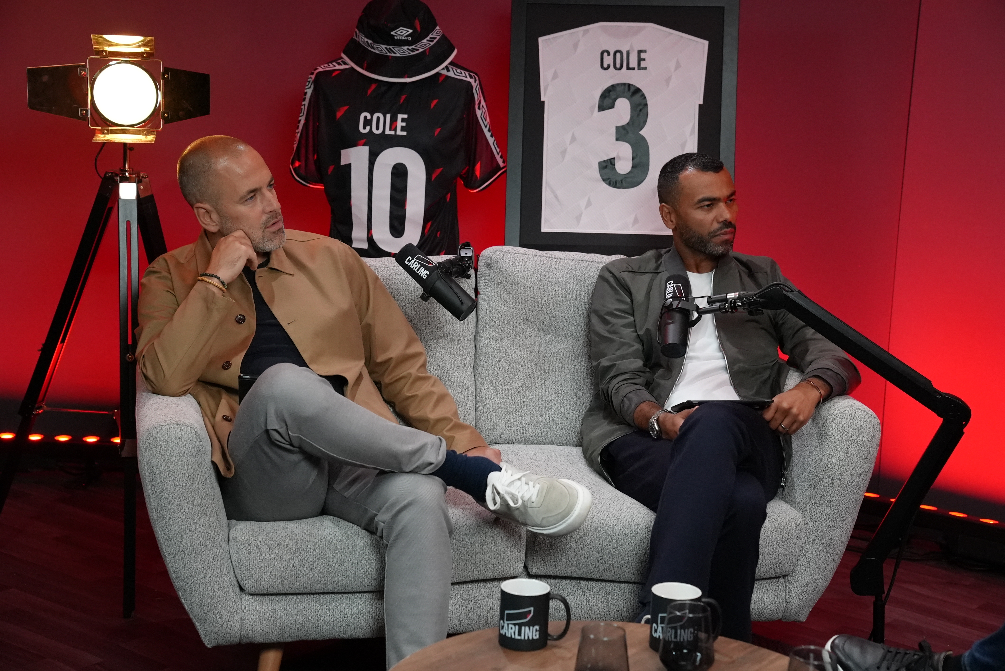 Joe Cole and Ashley Cole